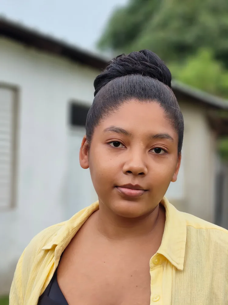 Retrato de Laura Machado.